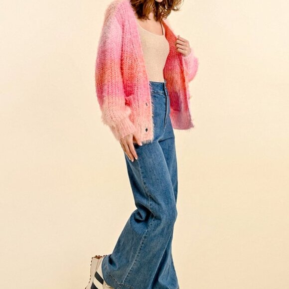 V Neck Cardigan - Picture 4 of 4